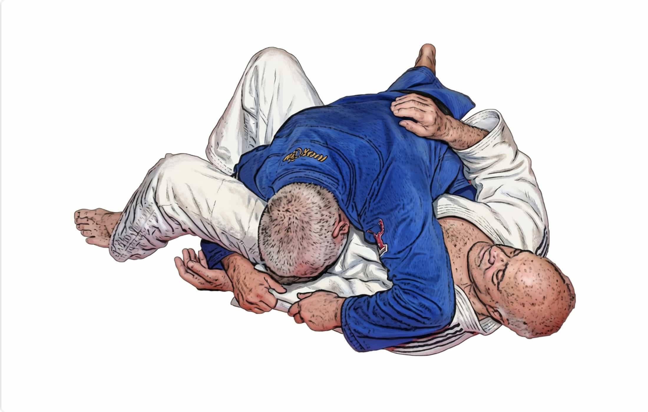 Kuzure-yoko-shiho-gatame